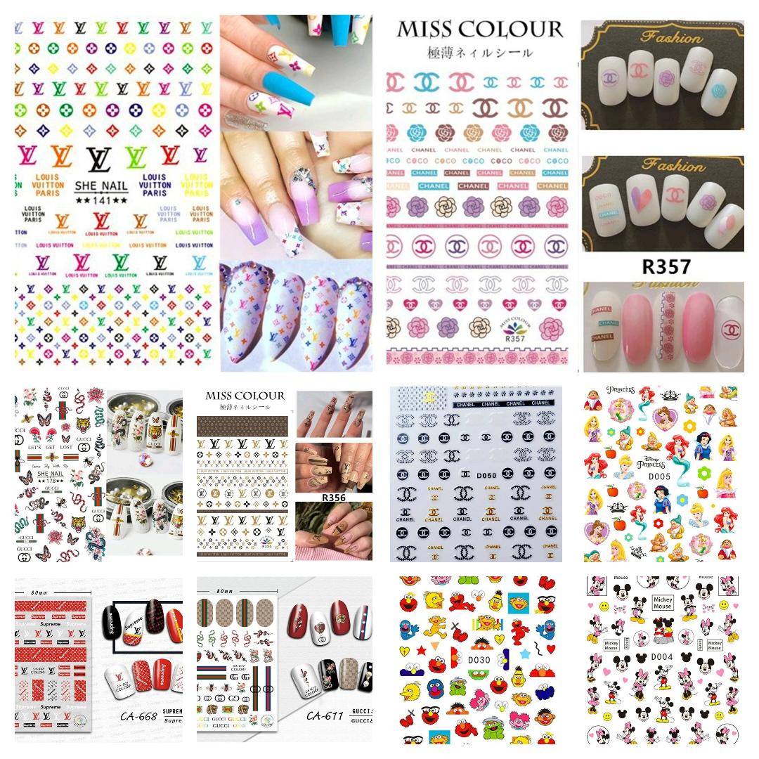 Luxury Nail Stickers Nail Art Designer Nails