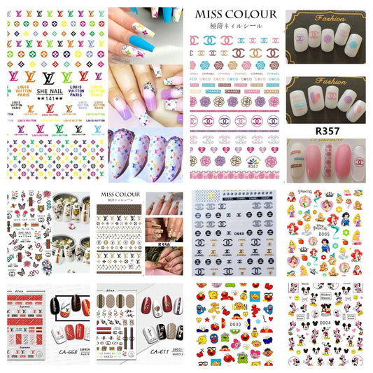 Luxury Nail Stickers Nail Art Designer Nails