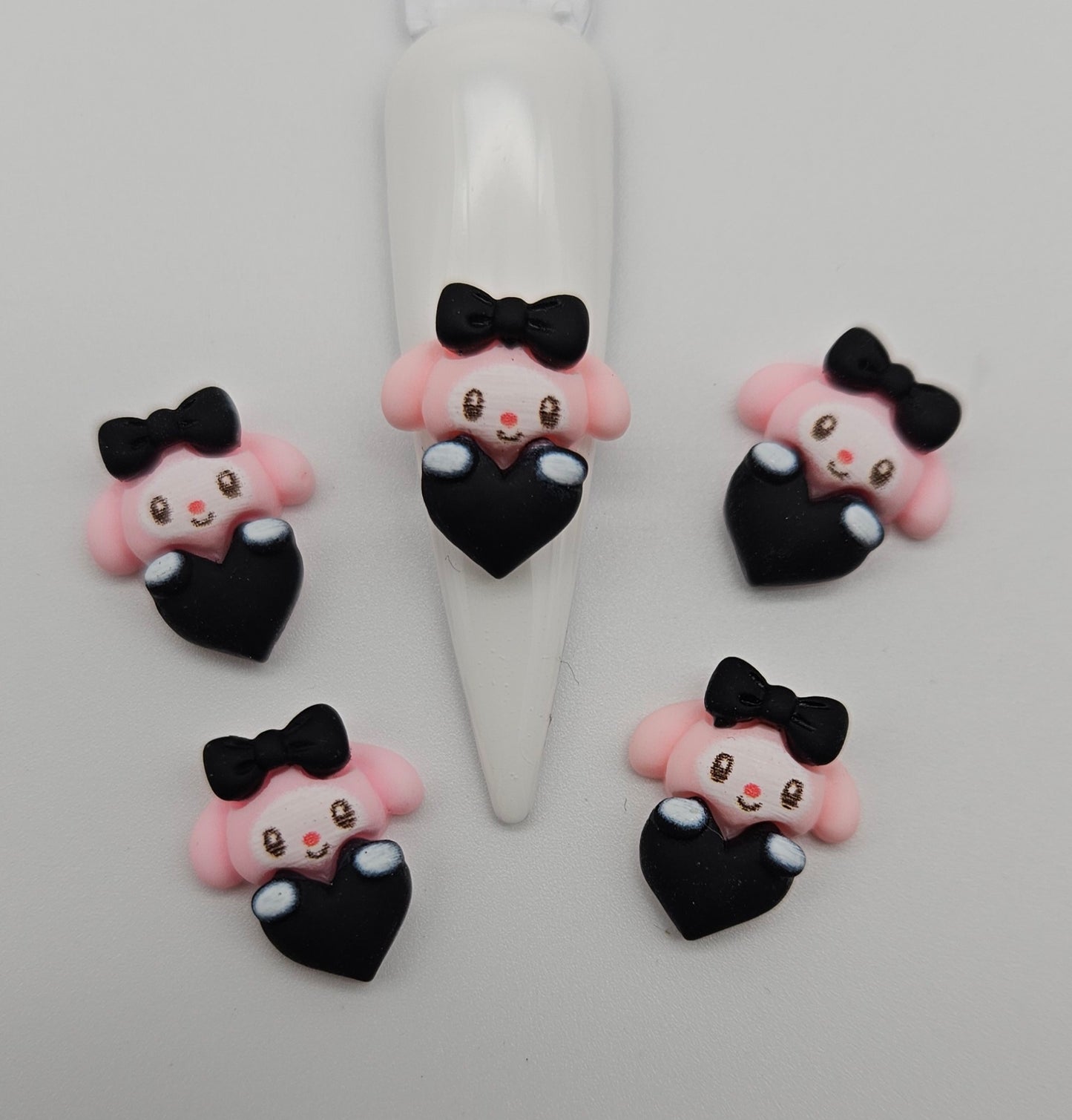 Kawaii Kuromi My Melody Nail Charms Small and Big Sizes
