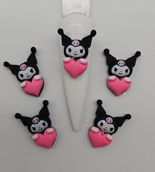 Kawaii Kuromi My Melody Nail Charms Small and Big Sizes
