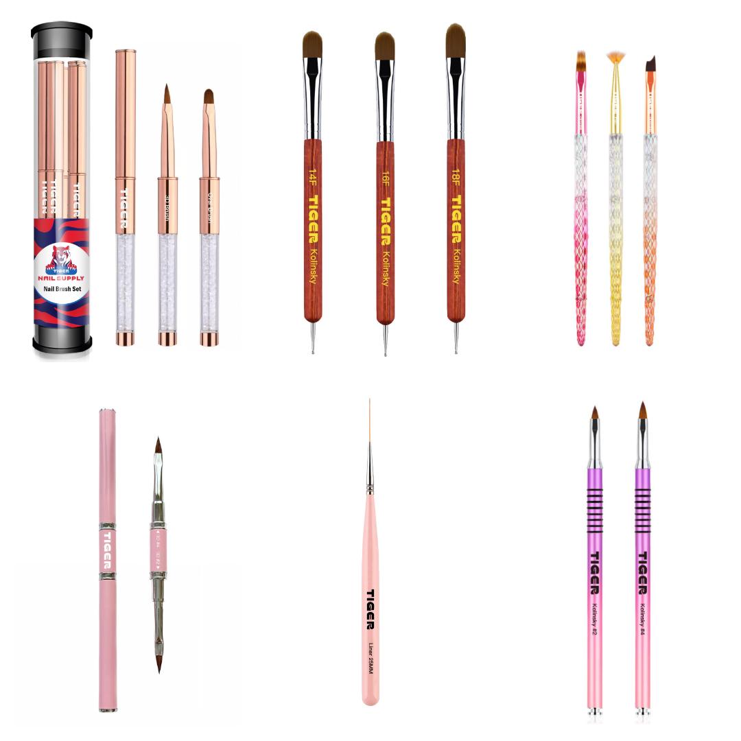 Tiger Professional Nail Art Brushes