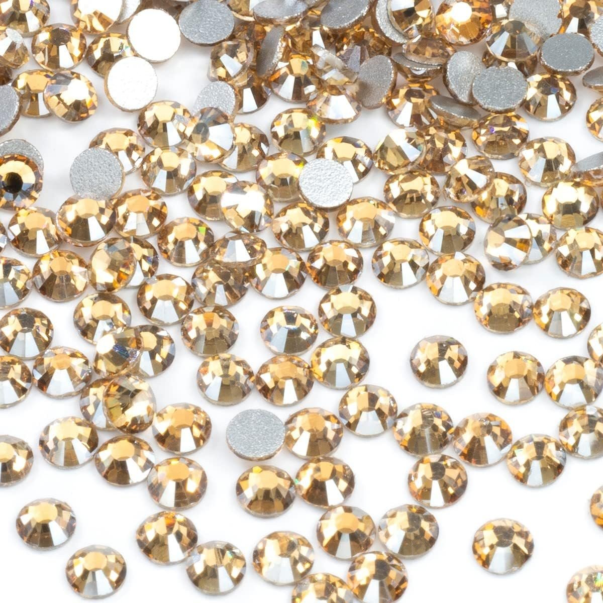 Bluestreak Crystals Serinity ROUND Rhinestones Flatback Non Hotfix SS3 - SS20