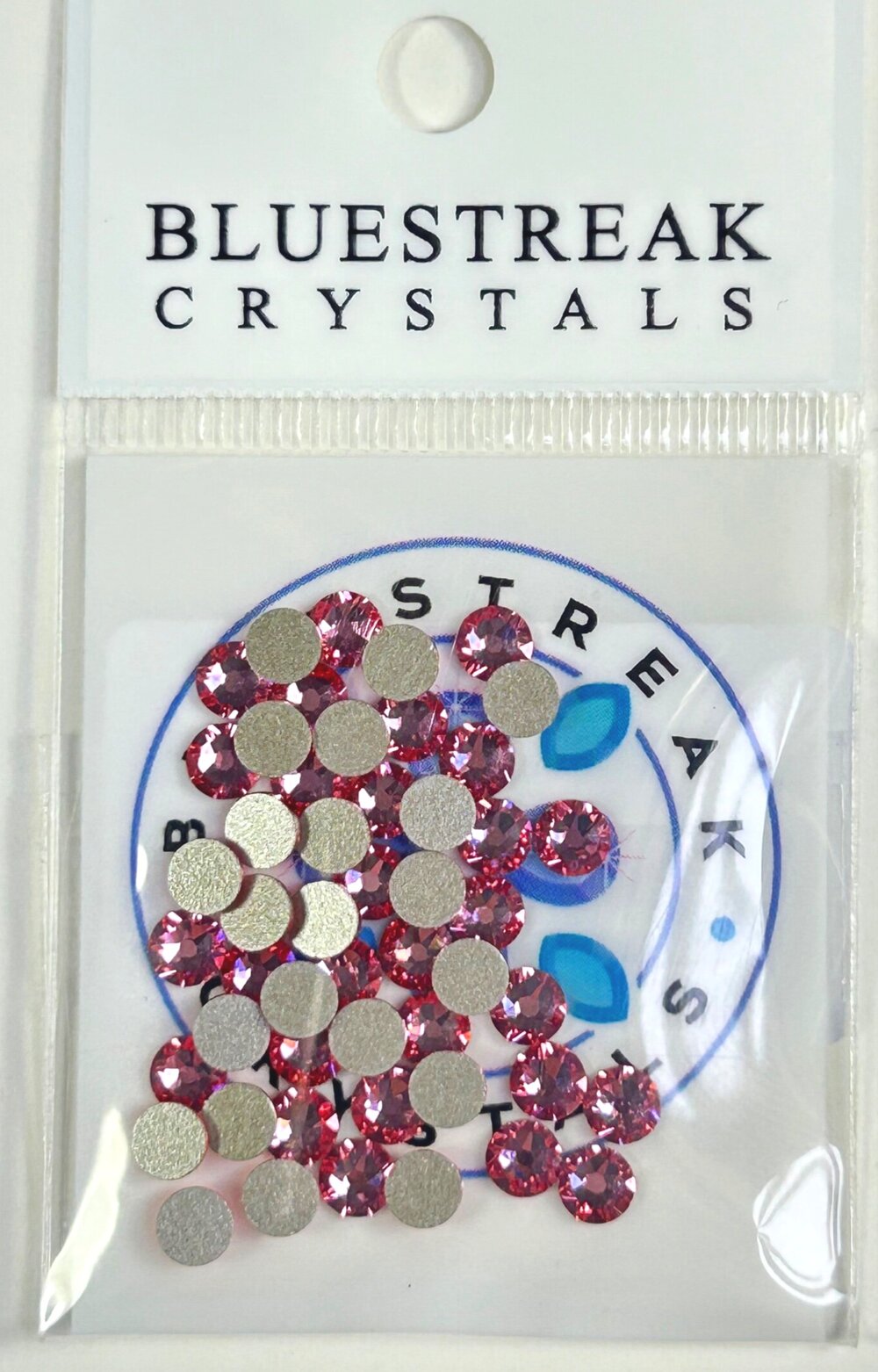 Bluestreak Crystals Serinity ROUND Rhinestones Flatback Non Hotfix SS3 - SS20