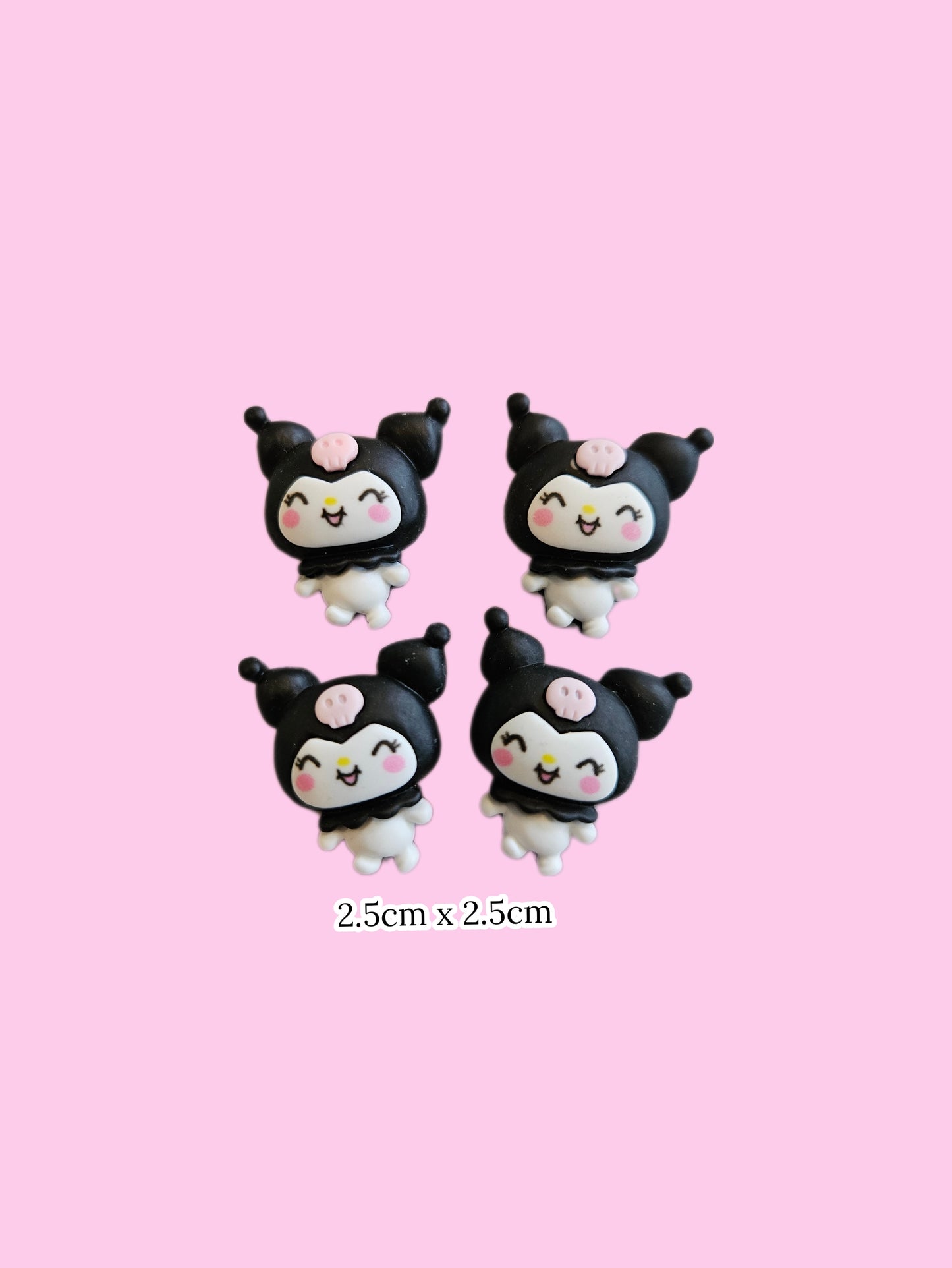 Kawaii Kuromi My Melody Nail Charms Small and Big Sizes