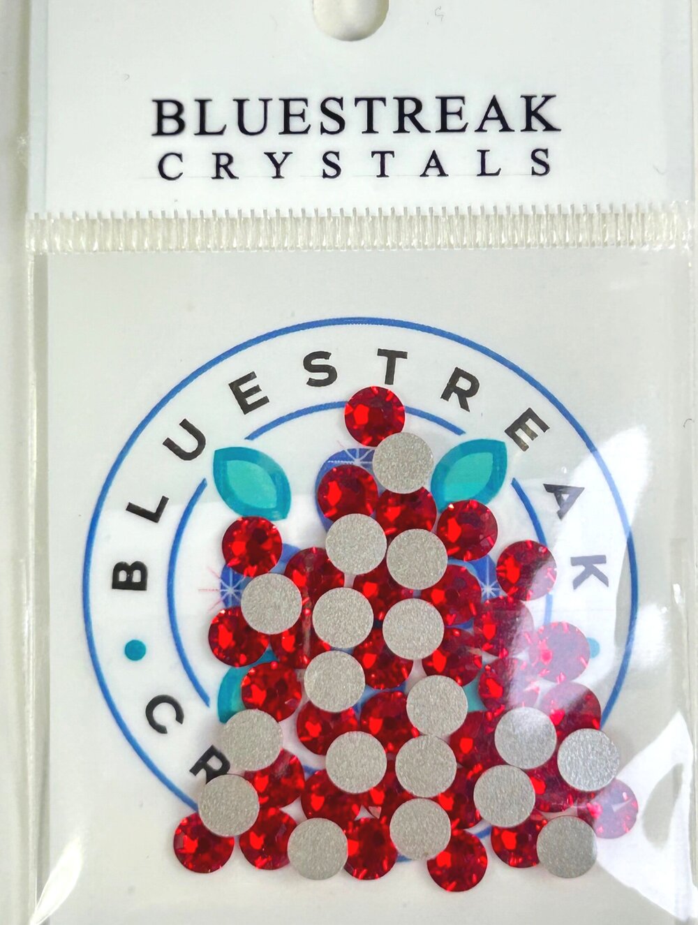 Bluestreak Crystals Serinity ROUND Rhinestones Flatback Non Hotfix SS3 - SS20