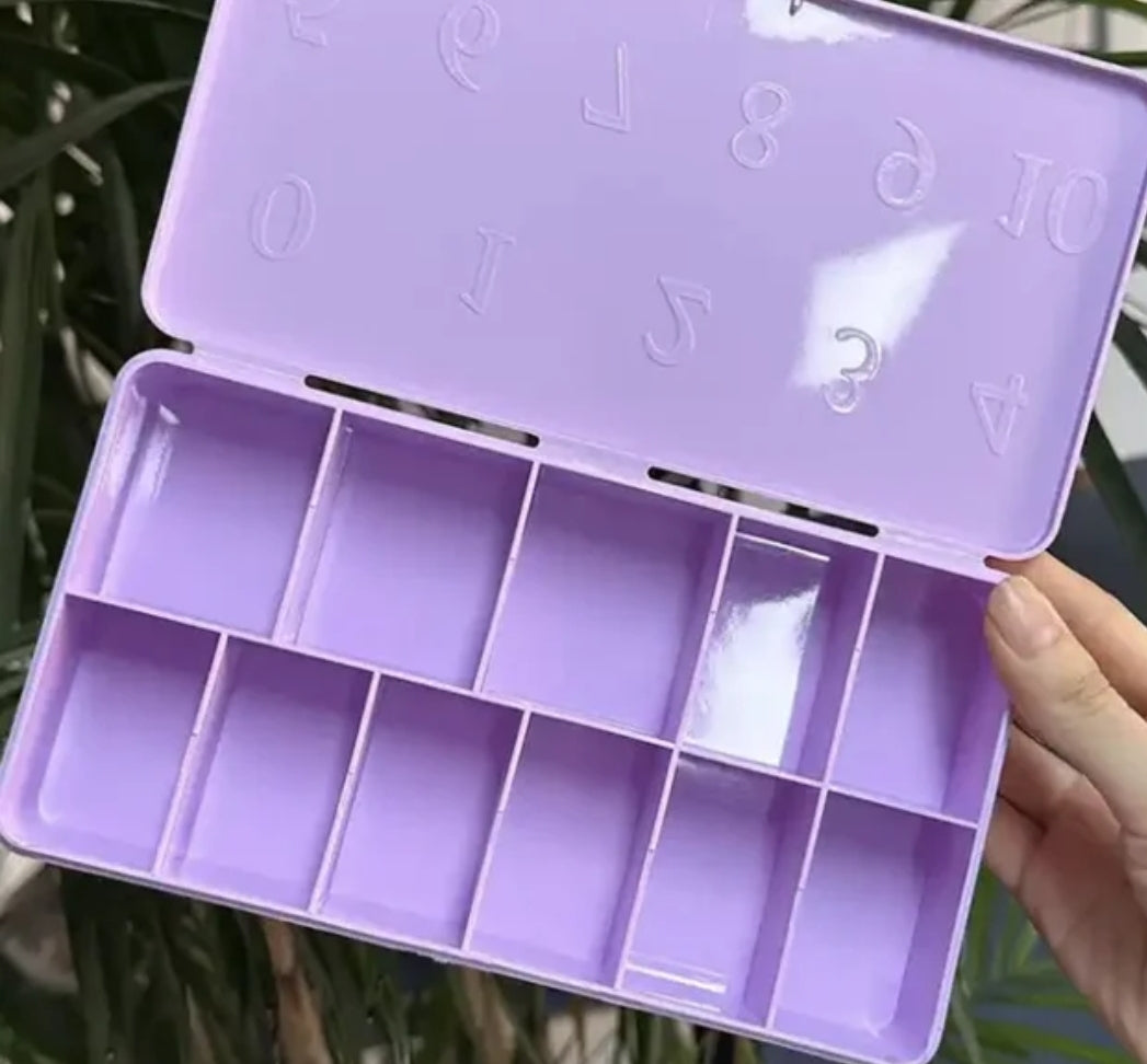 Empty Nail Tip Storage Boxes Fits up to 2XL Tips