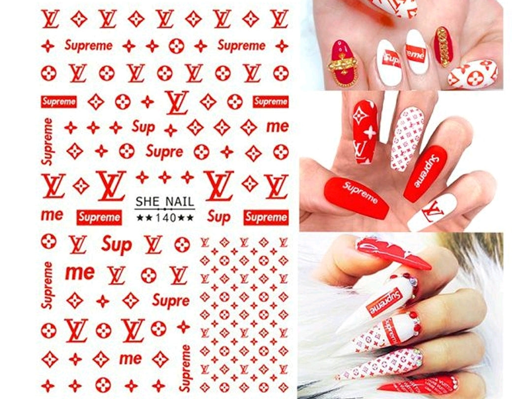 Luxury Nail Stickers Nail Art Designer Nails