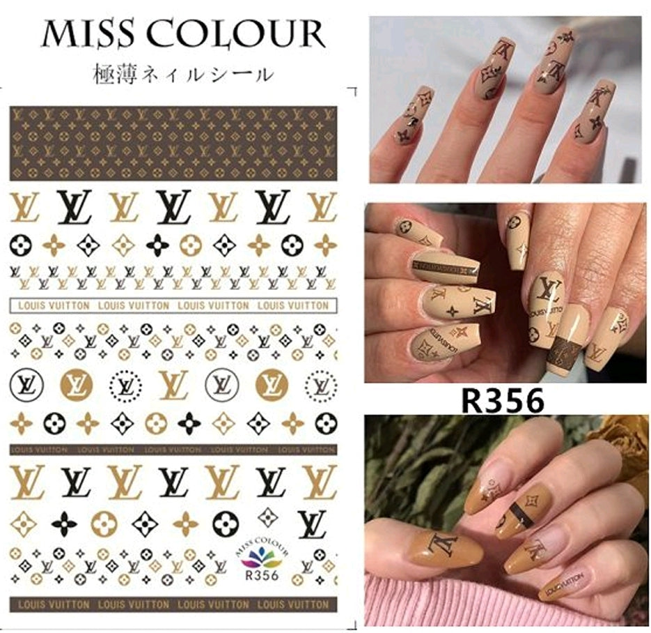 Luxury Nail Stickers Nail Art Designer Nails