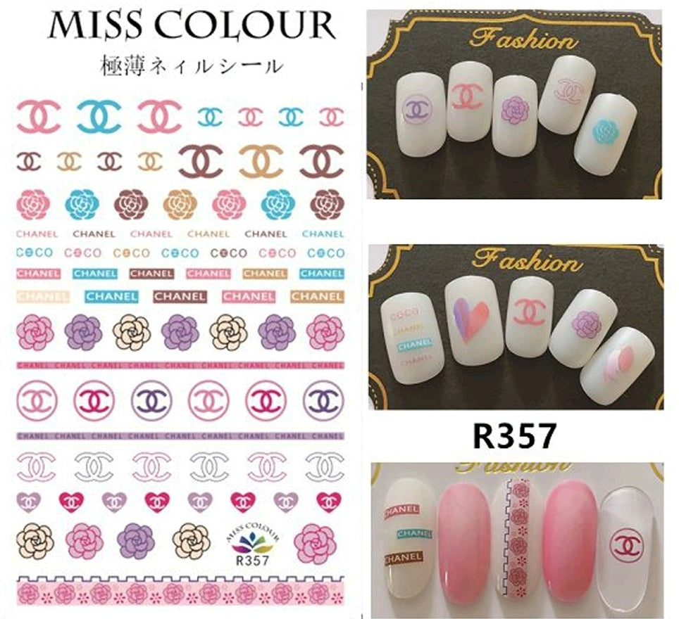 Luxury Nail Stickers Nail Art Designer Nails
