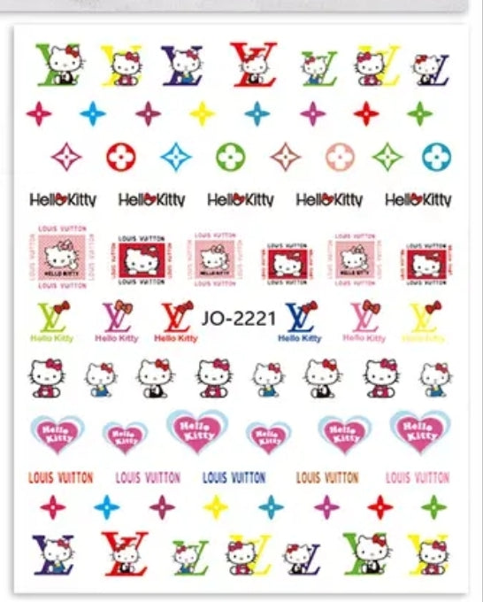Luxury Nail Stickers Nail Art Designer Nails