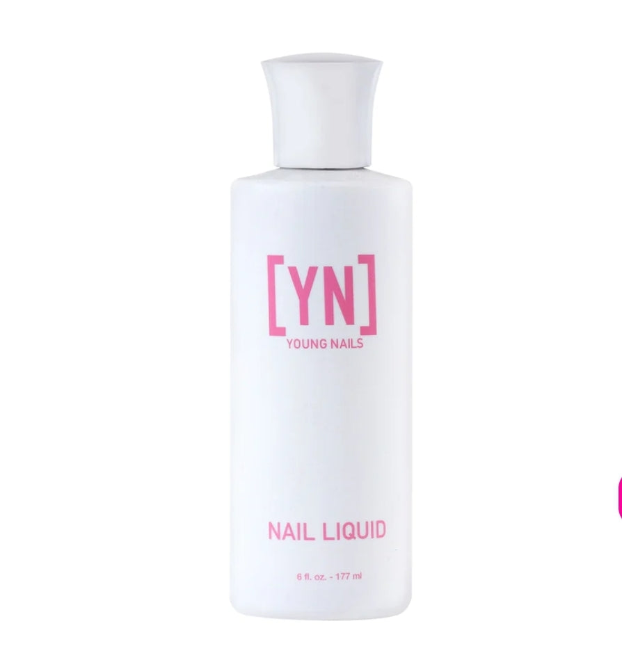 Young Nails Monomer Nail Liquid 6oz and 32oz Low Odor and Extreme Low Odor