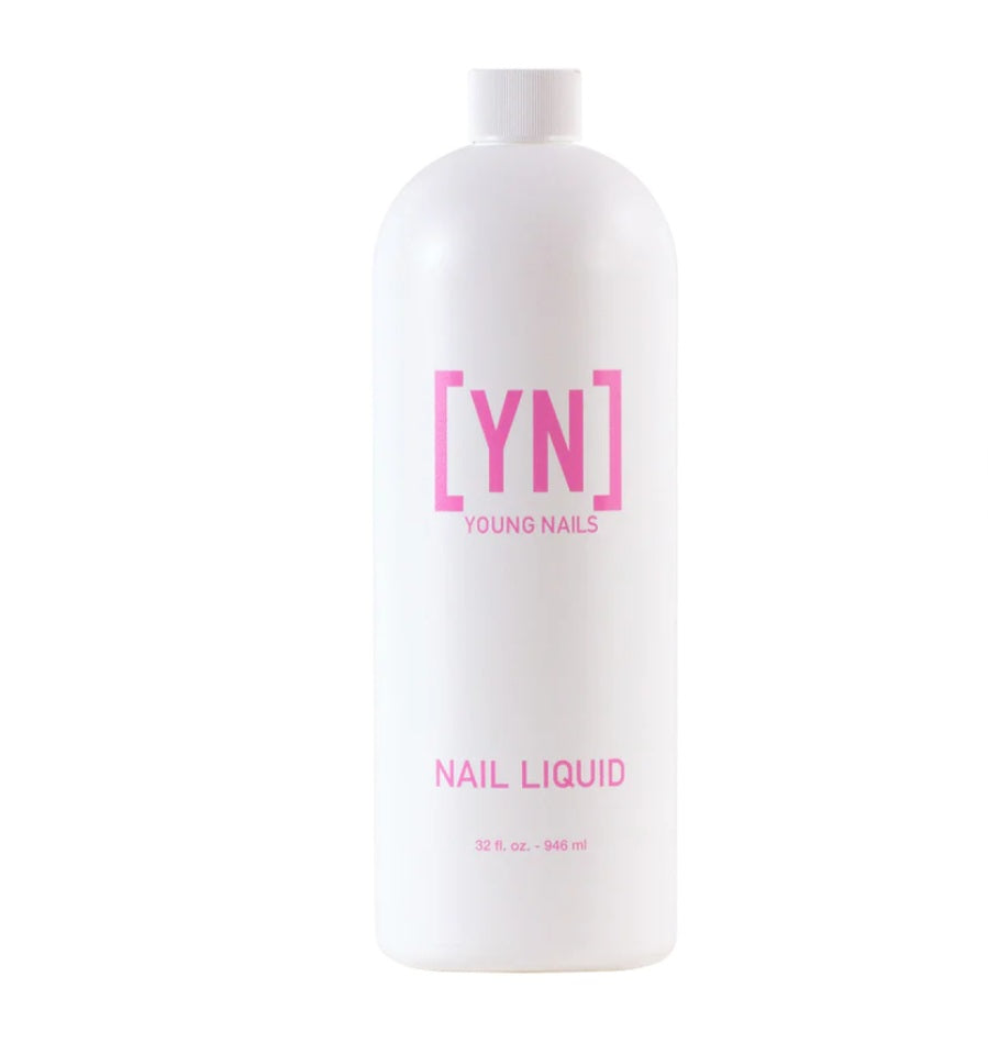 Young Nails Monomer Nail Liquid 6oz and 32oz Low Odor and Extreme Low Odor