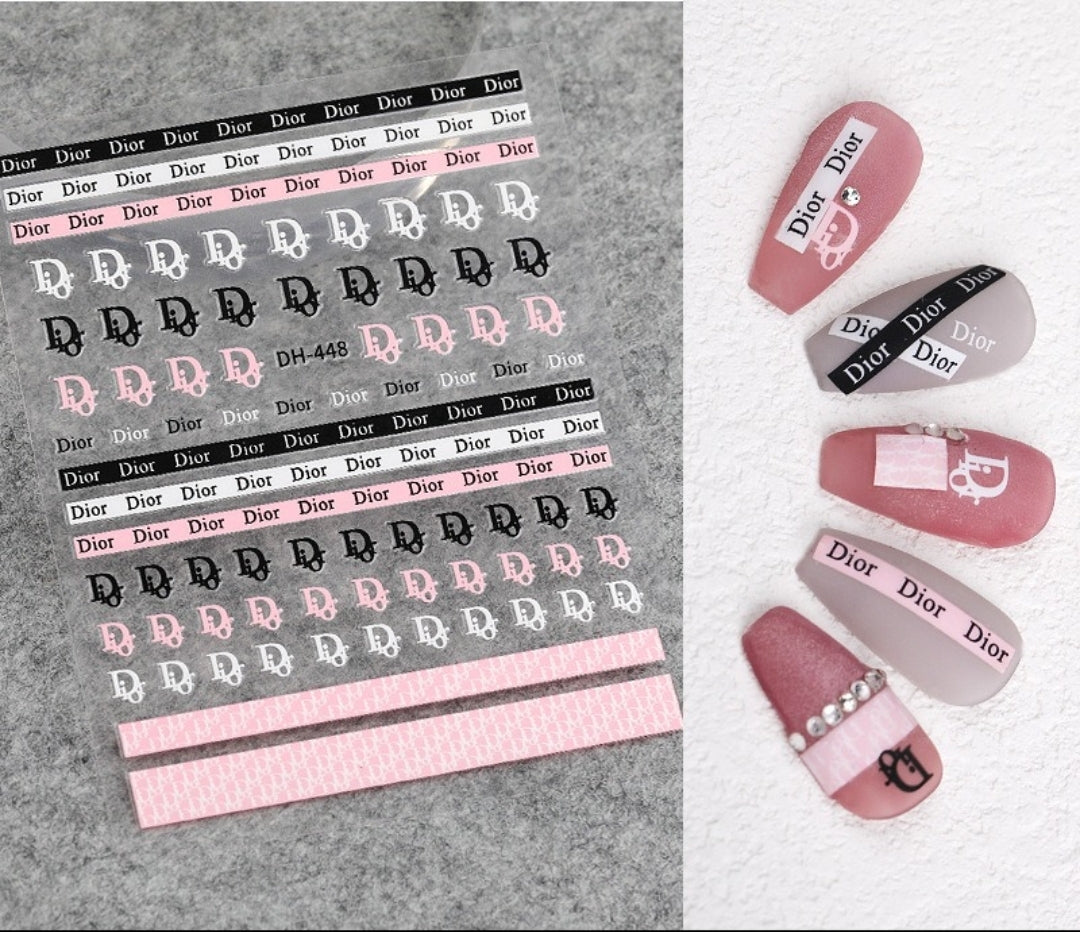 Luxury Nail Stickers Nail Art Designer Nails
