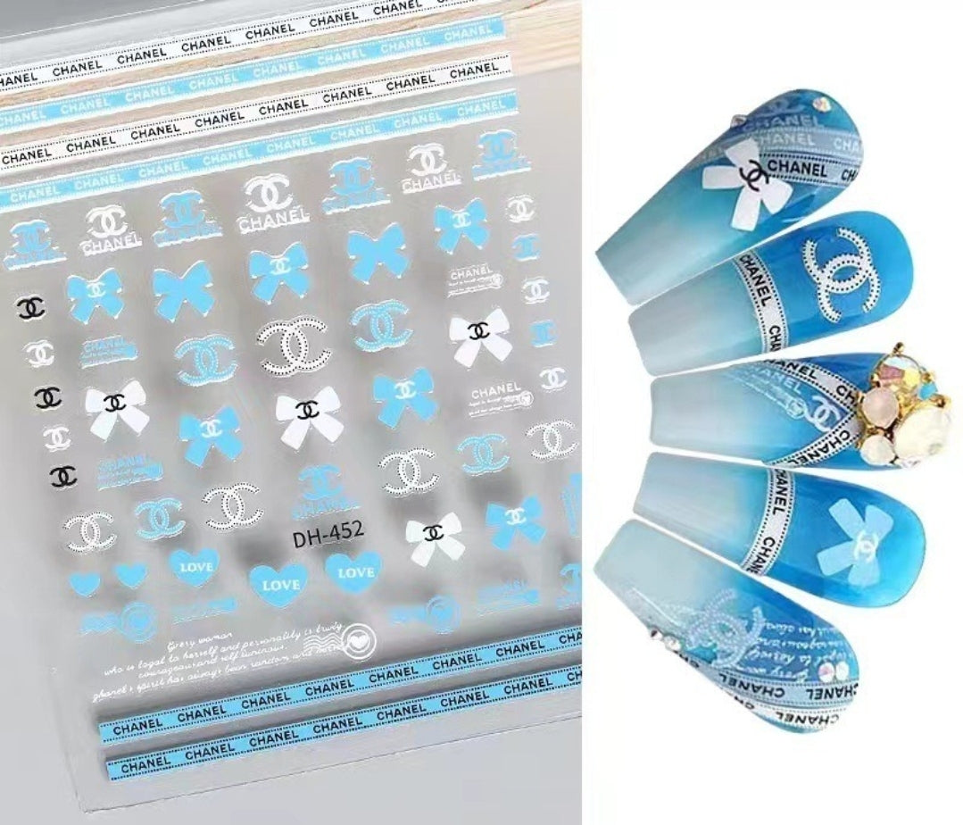 Luxury Nail Stickers Nail Art Designer Nails
