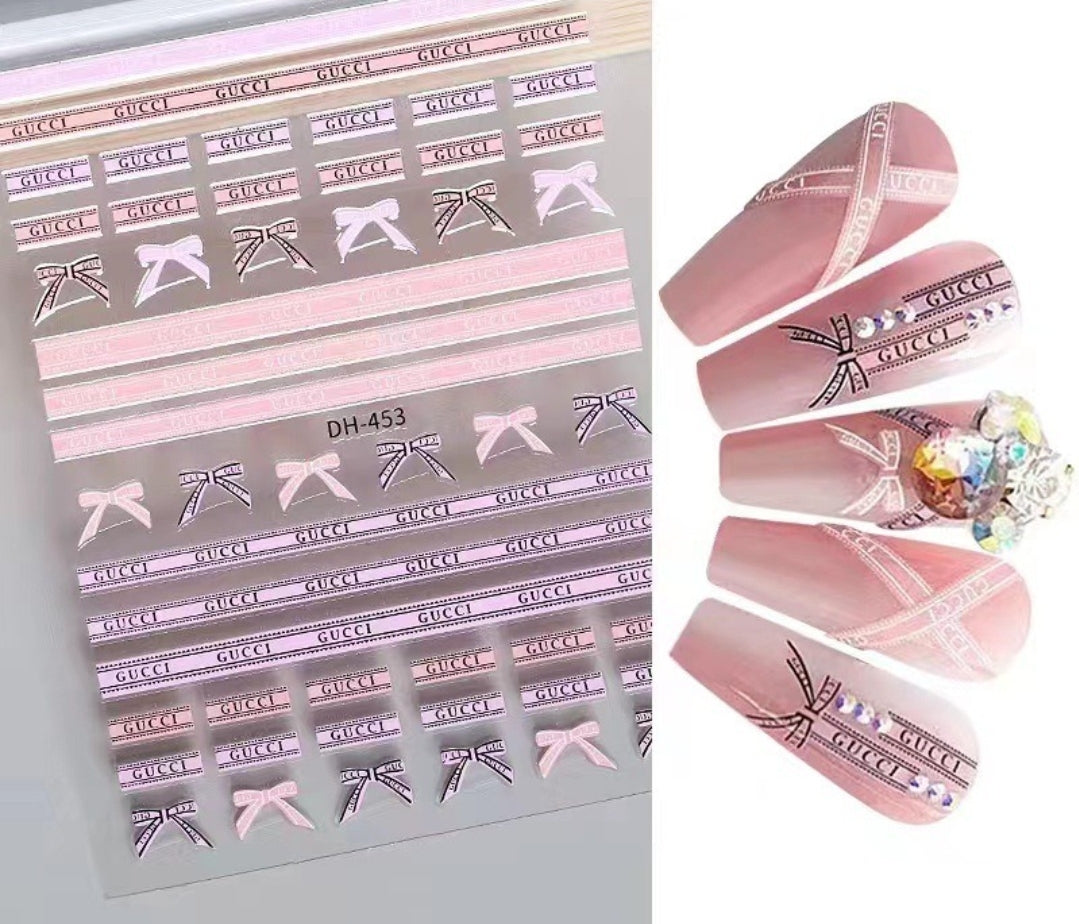 Luxury Nail Stickers Nail Art Designer Nails