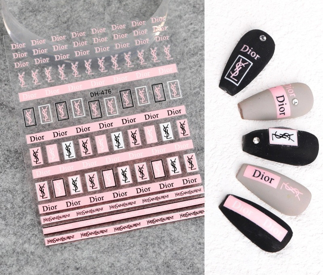 Luxury Nail Stickers Nail Art Designer Nails