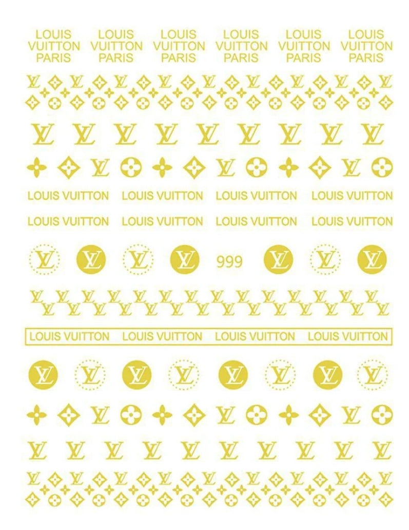 Luxury Nail Stickers Nail Art Designer Nails