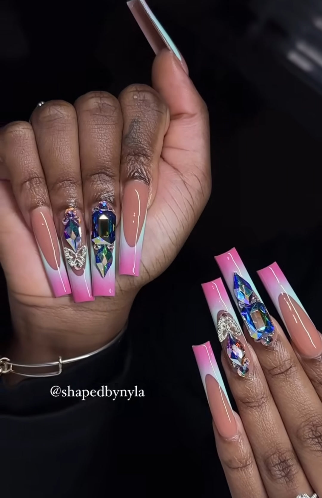 Bluestreak Crystals Serinity Flatback NonHotfix Rhinestone Shapes CRYSTAL AB