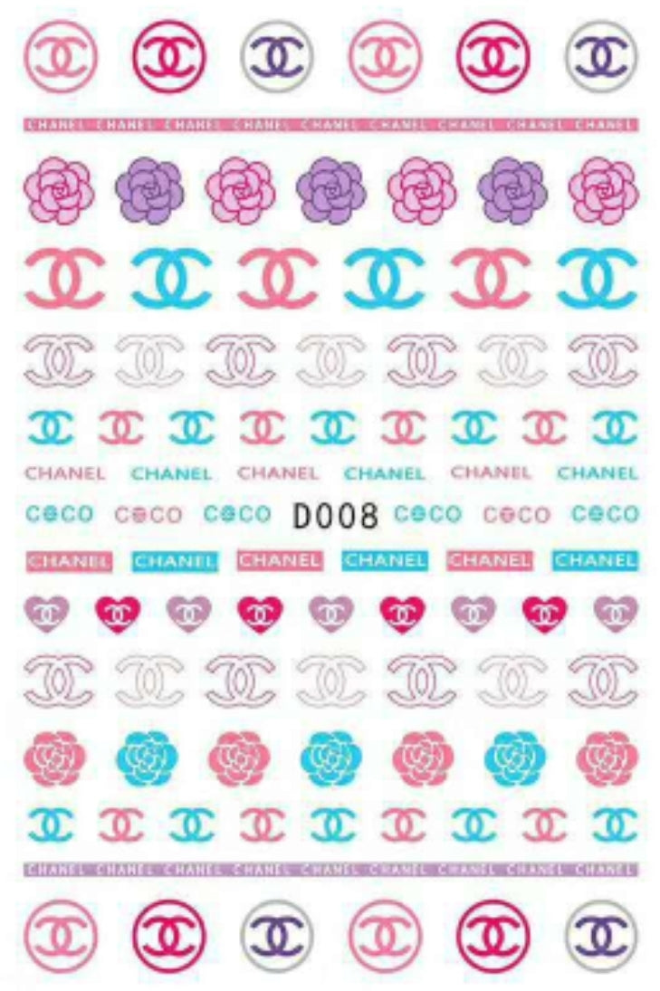 Luxury Nail Stickers Nail Art Designer Nails