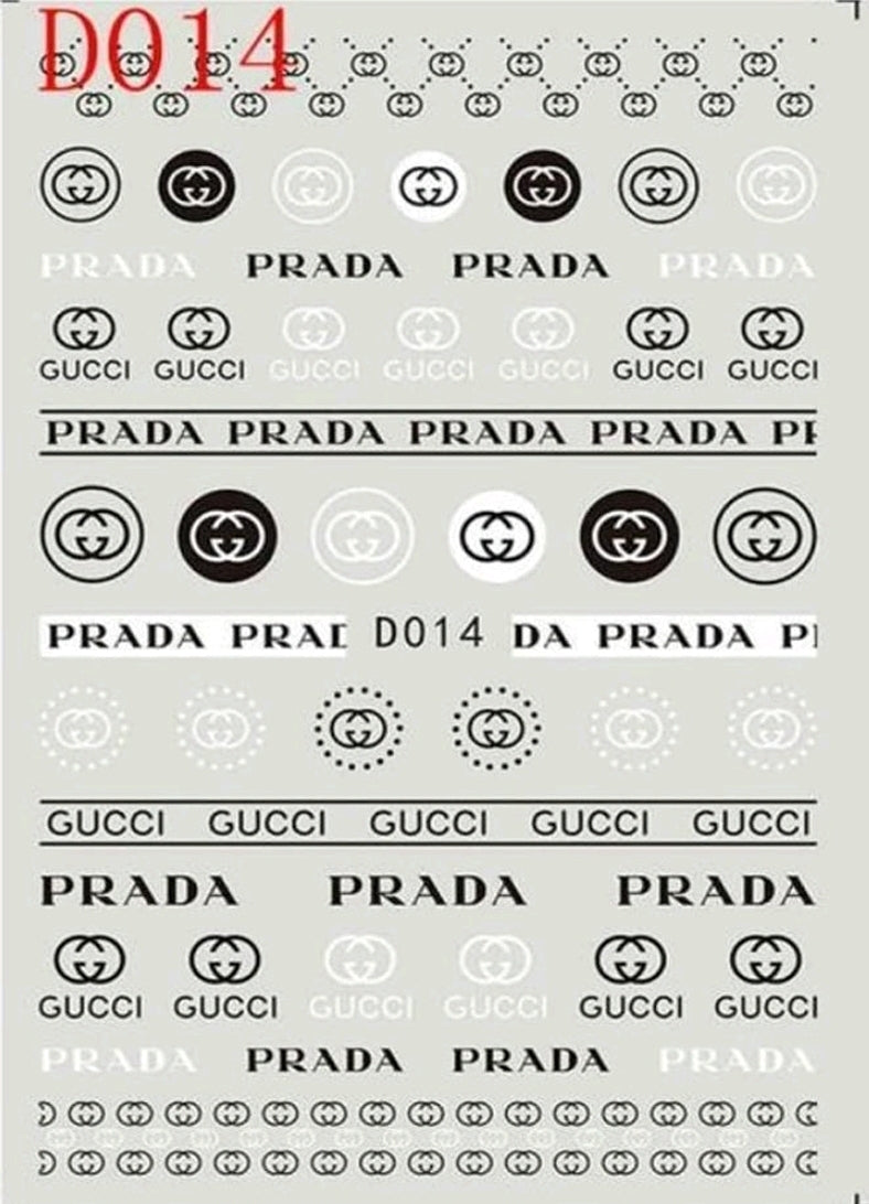 Luxury Nail Stickers Nail Art Designer Nails