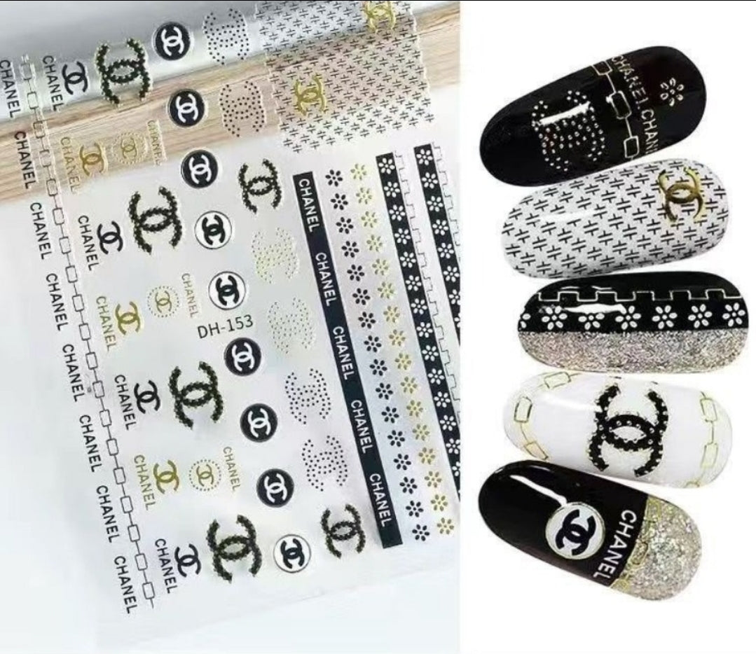 Luxury Nail Stickers Nail Art Designer Nails