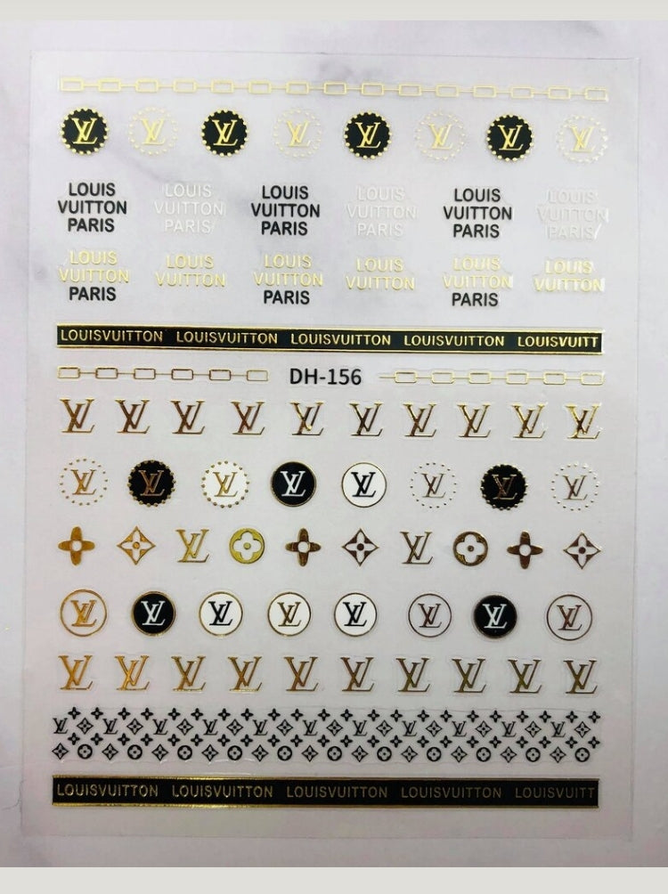 Luxury Nail Stickers Nail Art Designer Nails