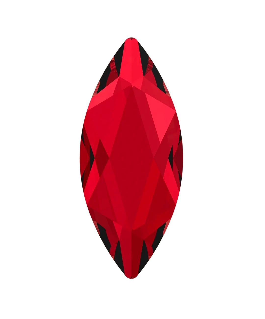Bluestreak Crystals Serinity Flatback SHAPES NonHotfix Light Siam and Scarlet