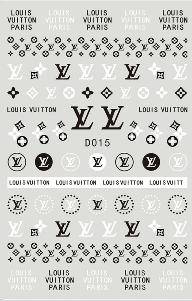 Luxury Nail Stickers Nail Art Designer Nails