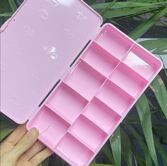 Empty Nail Tip Storage Boxes Fits up to 2XL Tips