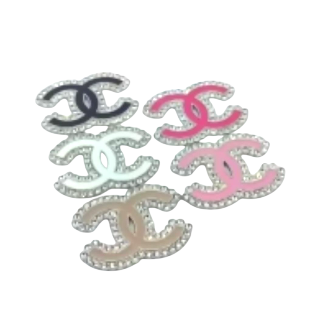 Listing 1 of 3: Large Junk Charms Designer BRAND LOGOS Luxury Charms for Nails, Phone Cases, Bags, Arts and Crafts