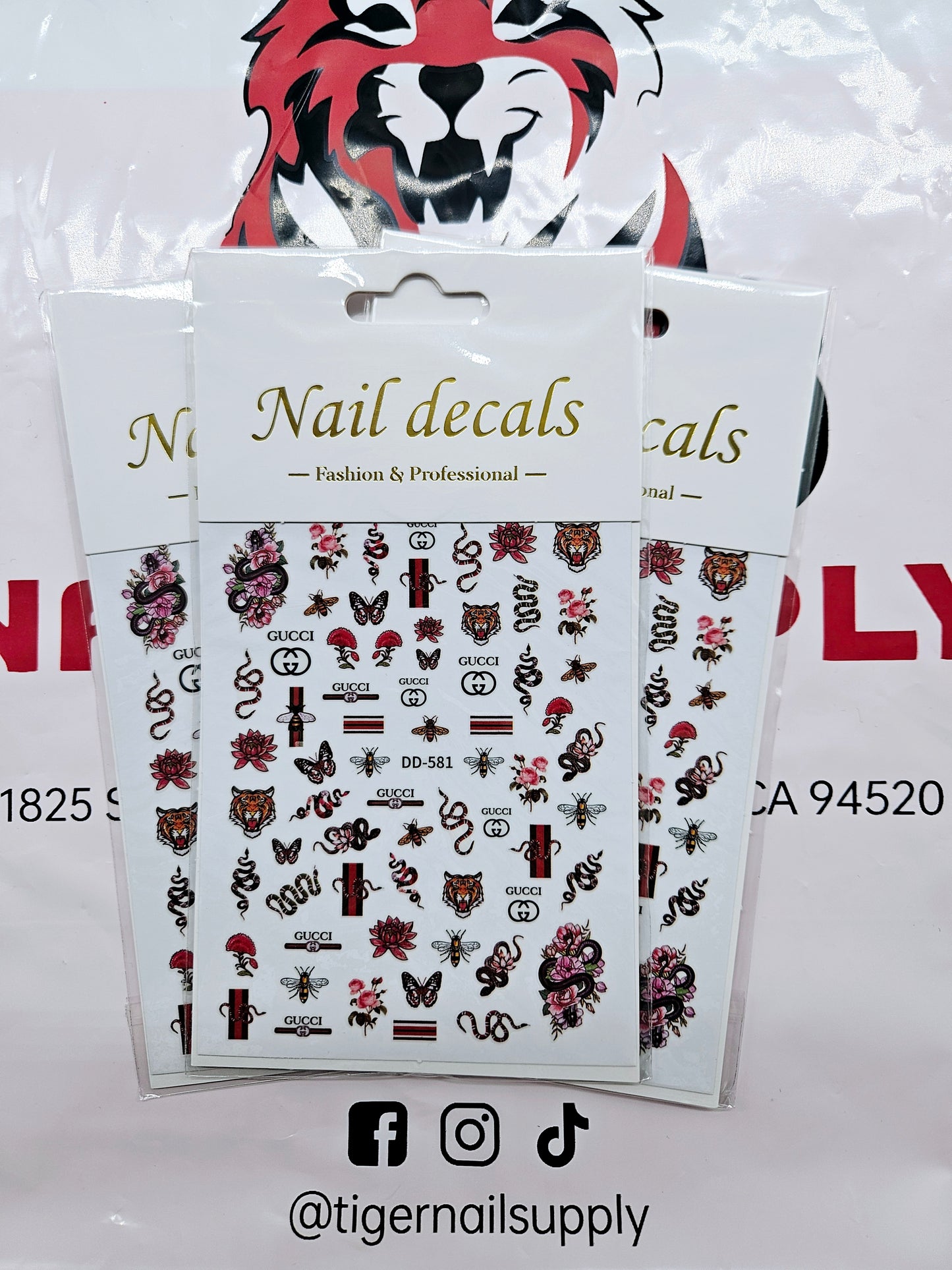 Luxury Nail Stickers Nail Art Designer Nails