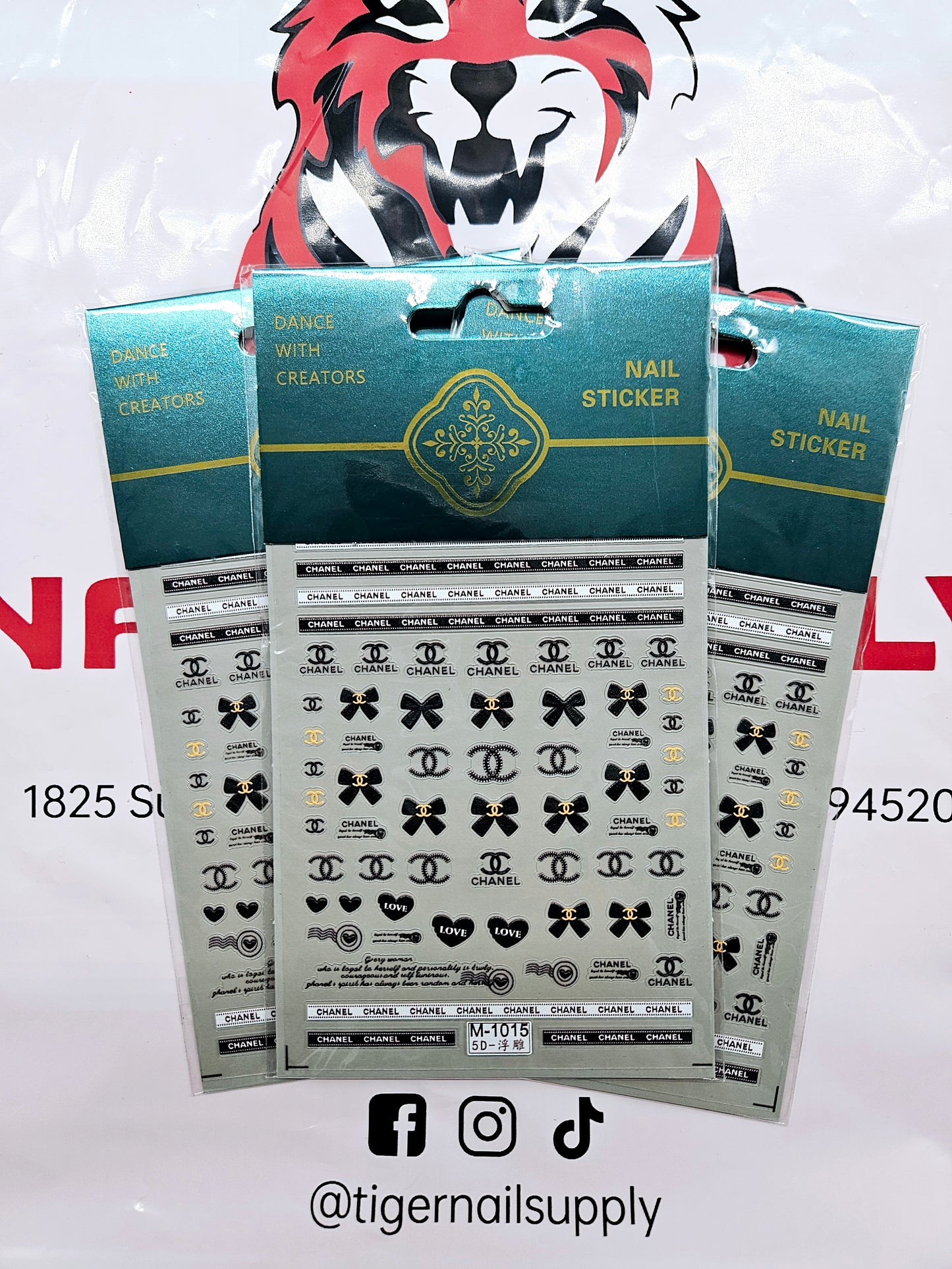 Luxury Nail Stickers Nail Art Designer Nails