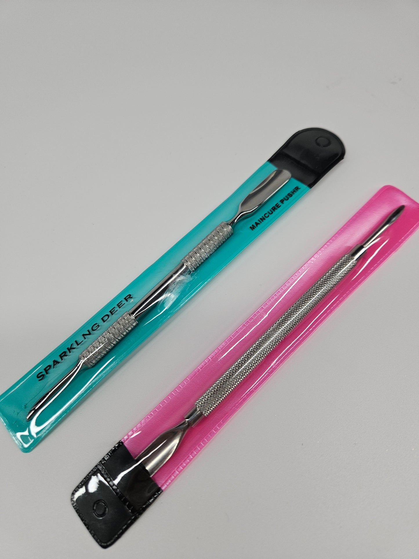 Cuticle Pusher 2 Quality Stainless Steel Russian Manicure Nail Tool