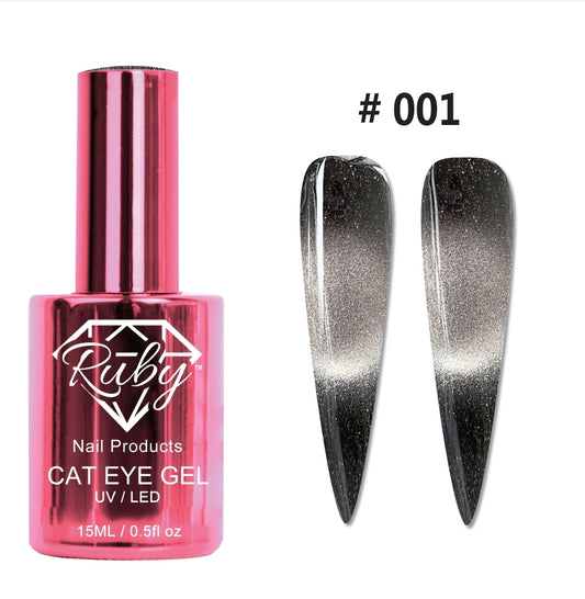 Ruby Cat Eye Gels 12 Colors Collection 1
