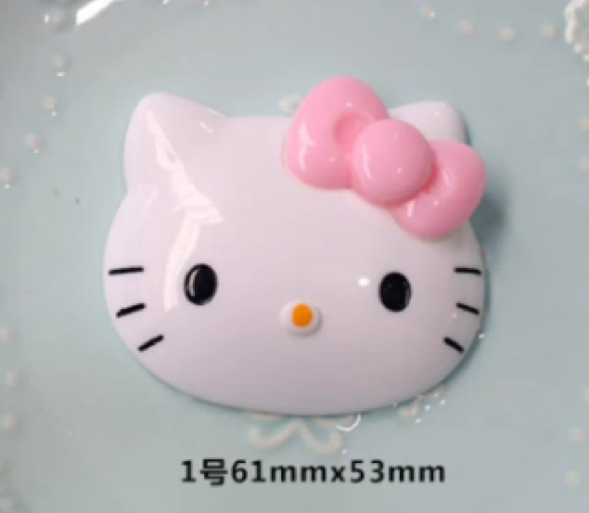 Large Junk Charms for Nails, Phone Cases, Bags, KITTY and Other Designs
