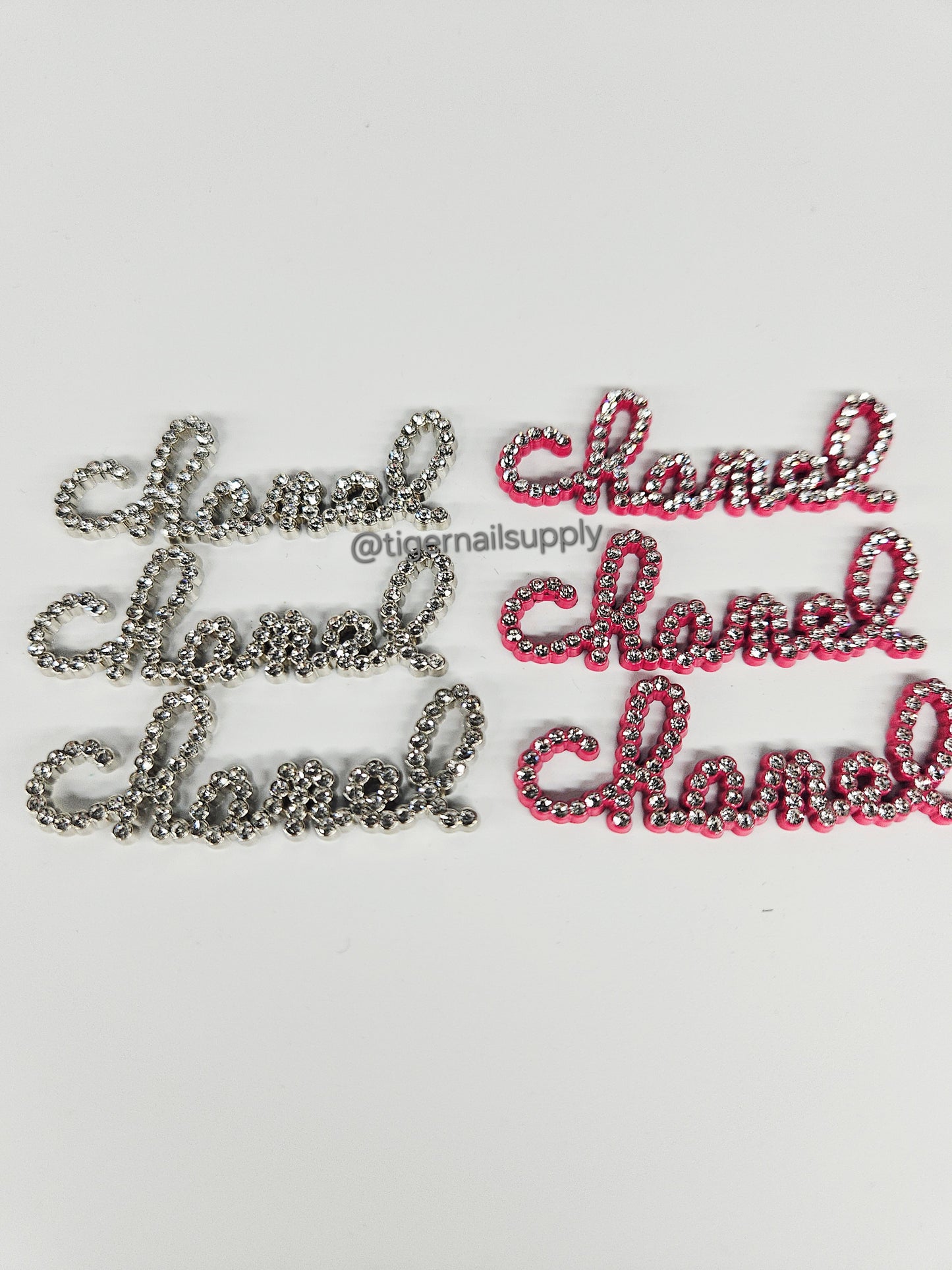 Listing 1 of 3: Large Junk Charms Designer BRAND LOGOS Luxury Charms for Nails, Phone Cases, Bags, Arts and Crafts