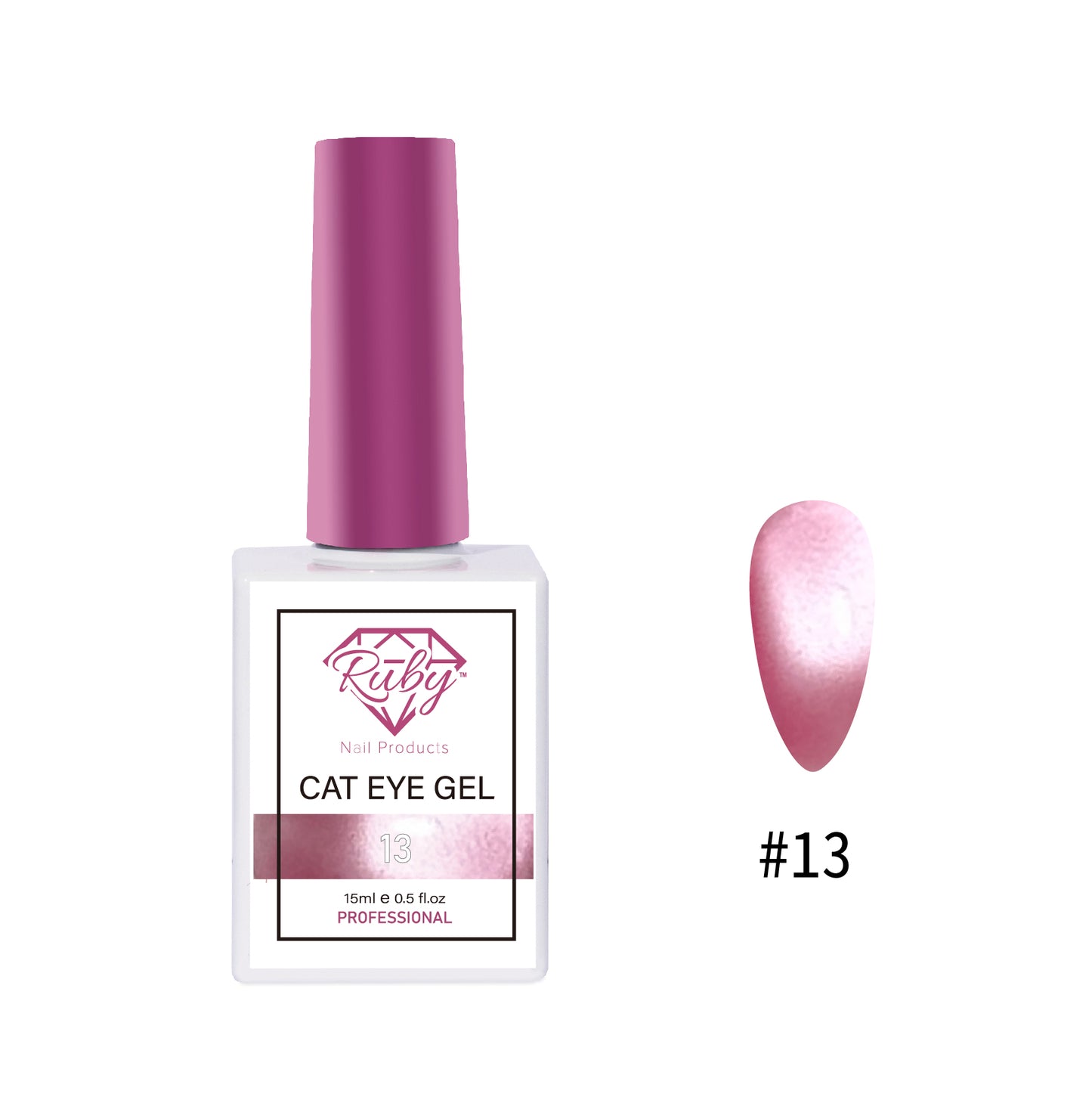Ruby Cat Eye Gels – Collection #2 | Magnetic Cateye Gel Polishes 36 Colors