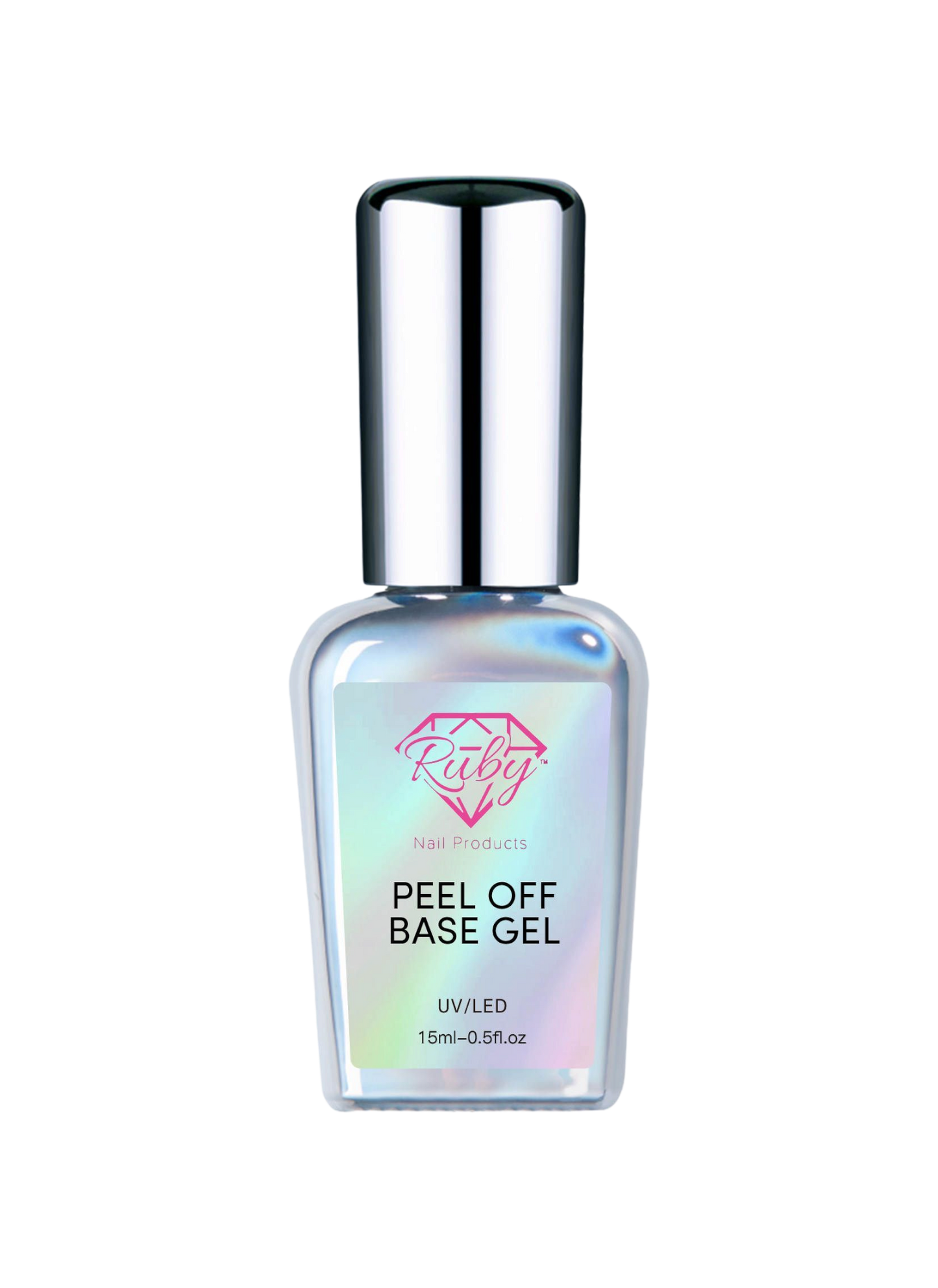 Ruby Peel Off Base Gel 15ml 0.5oz Peelable Base
