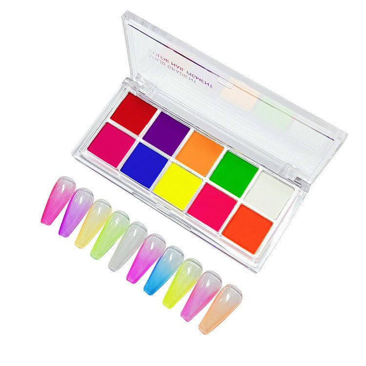 10 Colors Neon Nail Pigment