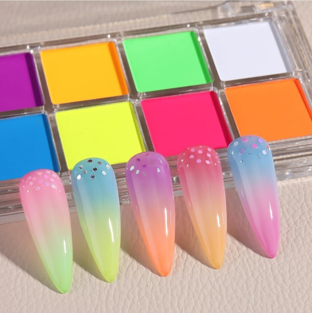10 Colors Neon Nail Pigment