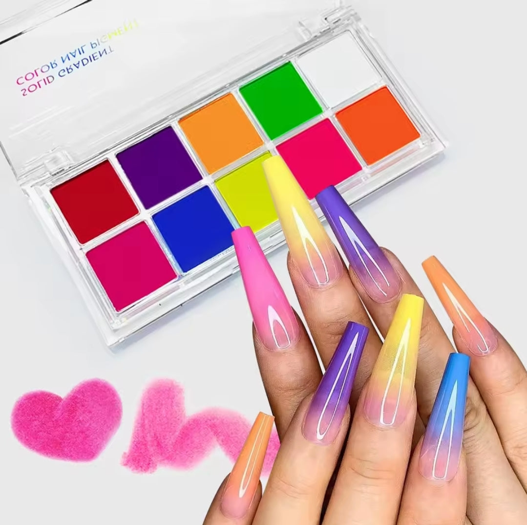 10 Colors Neon Nail Pigment
