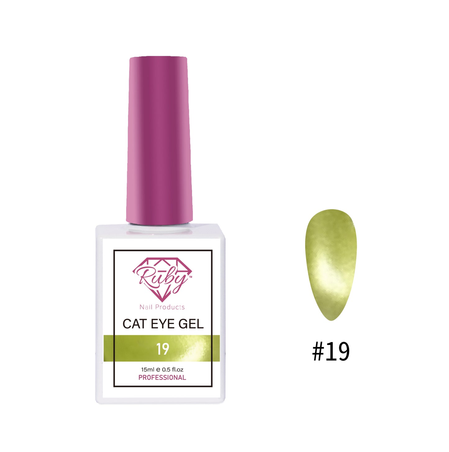 Ruby Cat Eye Gels – Collection #2 | Magnetic Cateye Gel Polishes 36 Colors