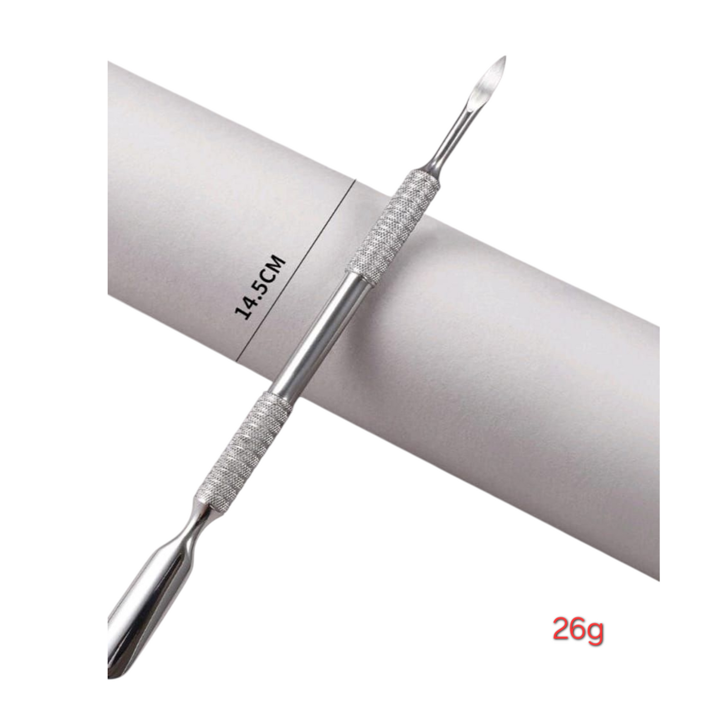 Cuticle Pusher 2 Quality Stainless Steel Russian Manicure Nail Tool
