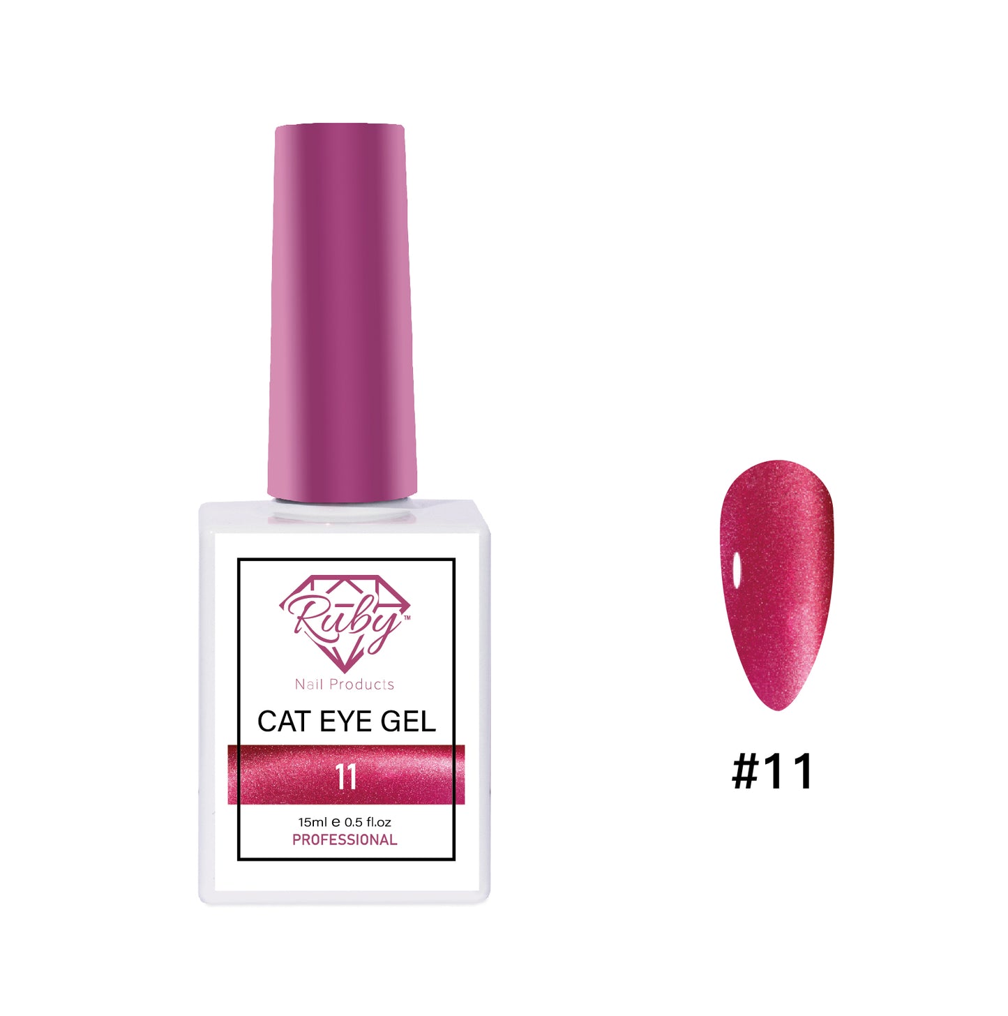 Ruby Cat Eye Gels – Collection #2 | Magnetic Cateye Gel Polishes
