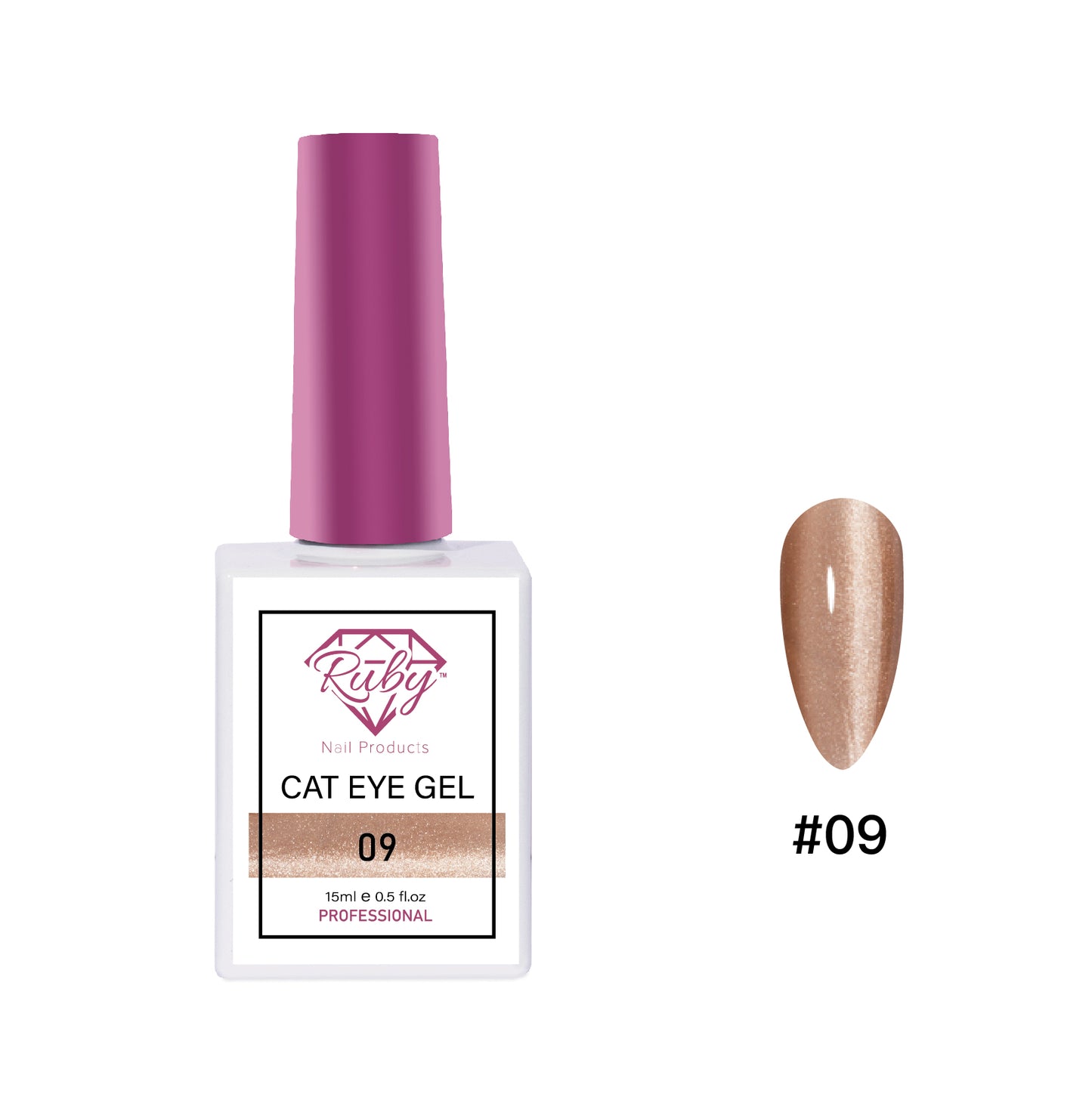Ruby Cat Eye Gels – Collection #2 | Magnetic Cateye Gel Polishes