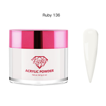 Ruby Acrylic Powders 2oz (# 101 to 196)