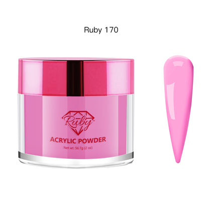 Ruby Acrylic Powders 2oz (# 101 to 196)