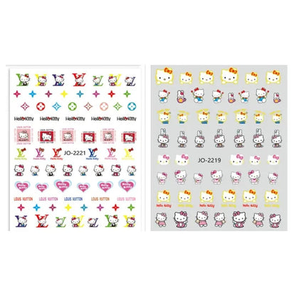 Character Nail Stickers Nail Art