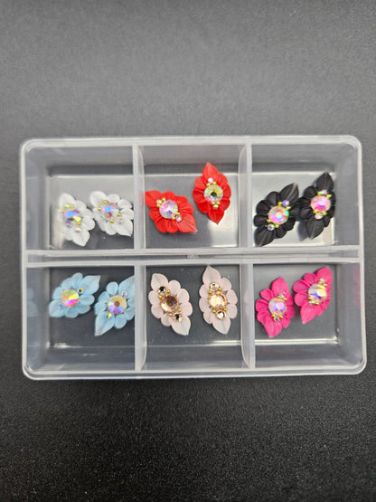 3D Handmade Acrylic Flowers Set Boxes