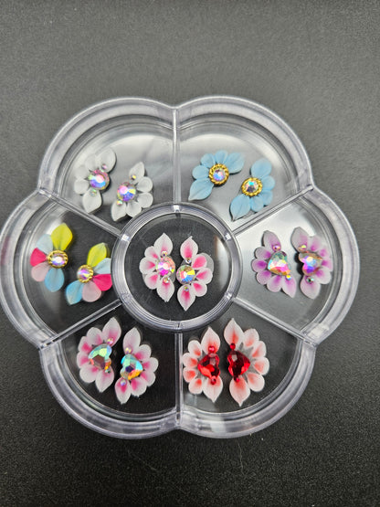 3D Handmade Acrylic Flowers Set Boxes